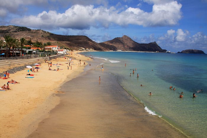 Porto Santo beach