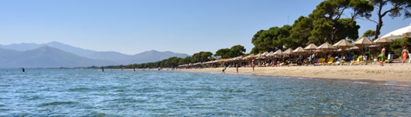 Schinias stranden